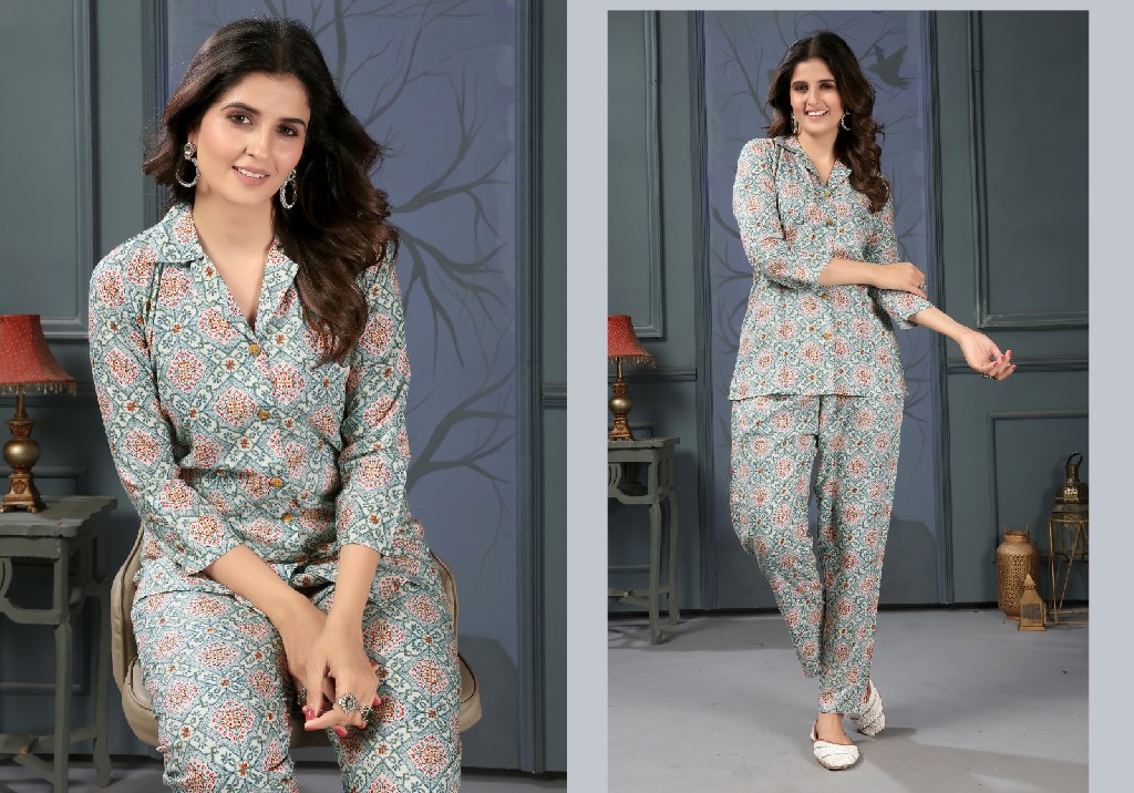 Moksh Co-Ord Set Lotus Vol-1 Wholesale Co-Ord Sets