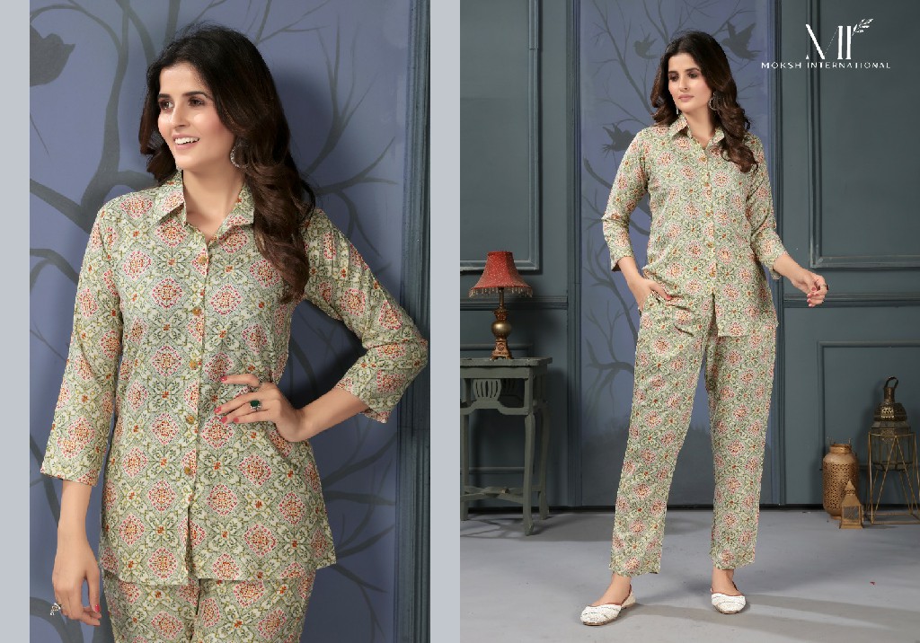 Moksh Co-Ord Set Lotus Vol-1 Wholesale Co-Ord Sets