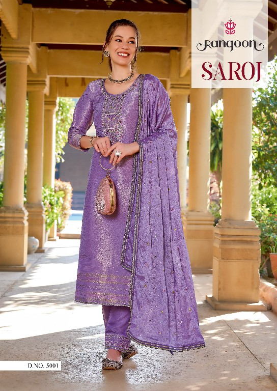 Rangoon Saroj Wholesale Readymade 3 Piece Salwar Kameez