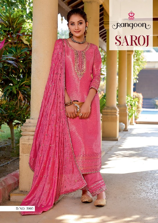 Rangoon Saroj Wholesale Readymade 3 Piece Salwar Kameez