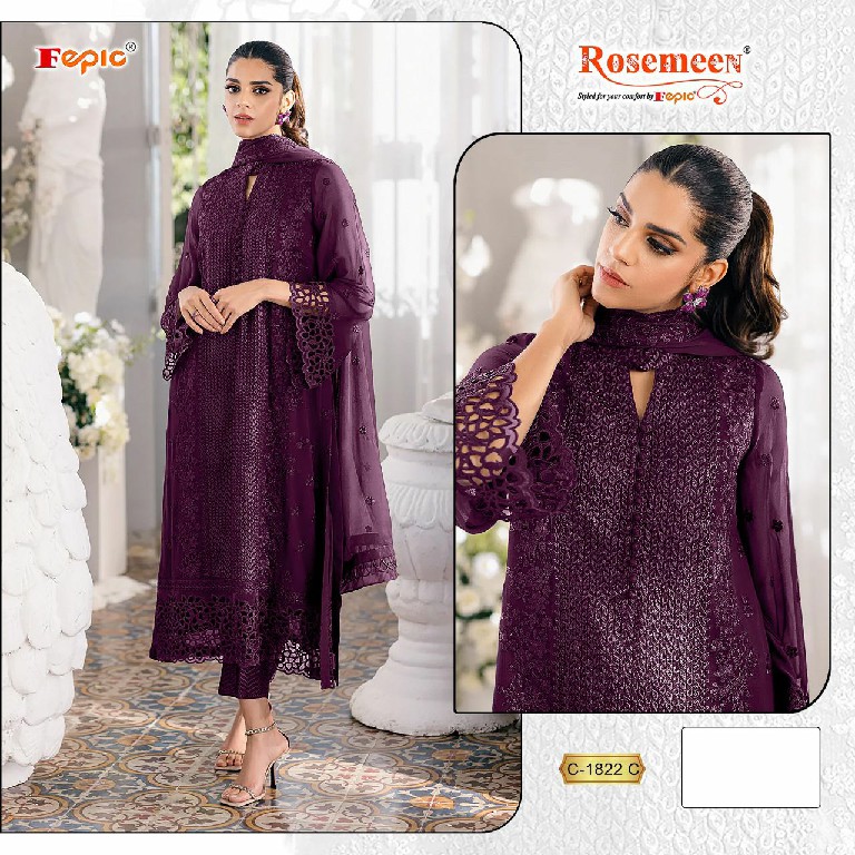 Fepic Rosemeen C-1822 Wholesale Indian Pakistani Suits