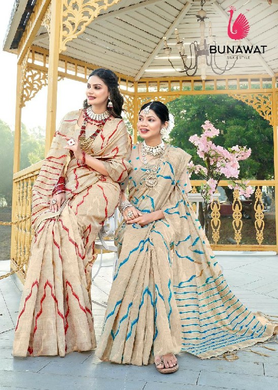 BUNAWAT MONIKA COTTON WEDDING SARIS WHOLESALER