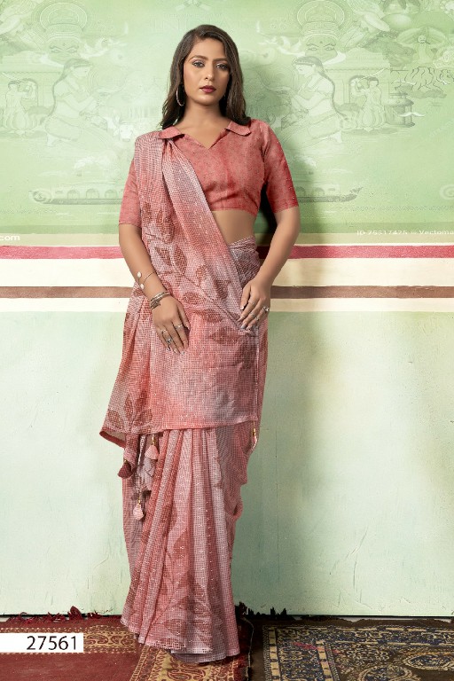 Vallabhi Rianshi Wholesale Georgette Fabrics Ethnic Sarees