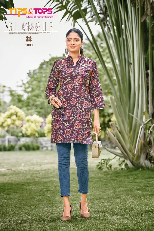 Tips And Tops Victoria Vol-4 Wholesale Fancy Short Tops Collection