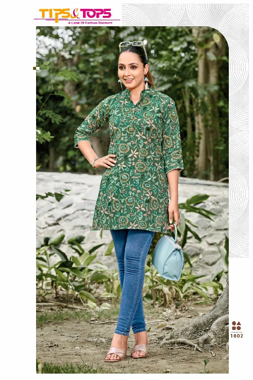 Tips And Tops Victoria Vol-4 Wholesale Fancy Short Tops Collection