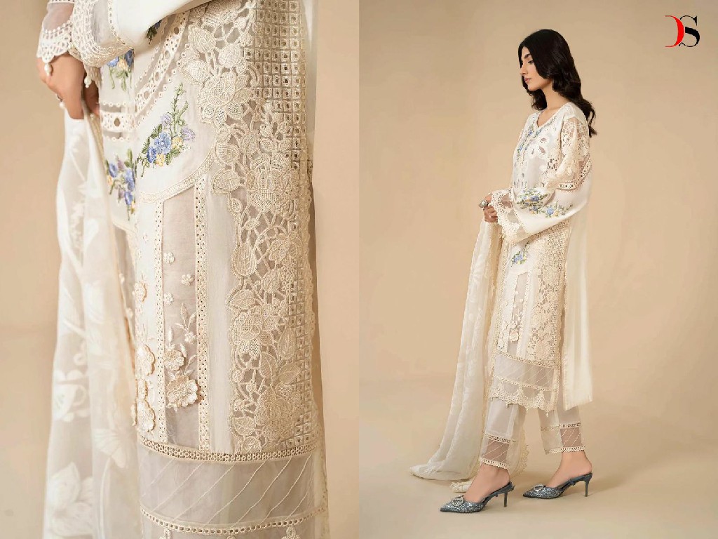 Deepsy Maria B Festive Collection 24 Wholesale Organza With Embroidery Pakistani Suits