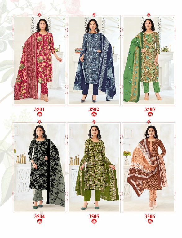 Balaji Chitra Vol-35 Wholesale Pure Cotton Printed Dress Material