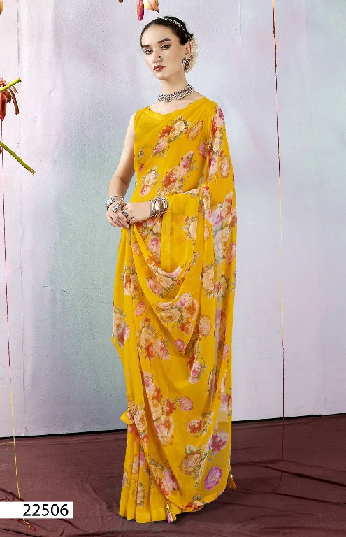 VALLABHI PRINTS TARUSHI COLOUR ADDITION STYLISH GEORGETTE SAREE