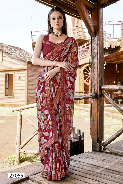 Vallabhi Snehangi Wholesale Georgette Fabrics Ethnic Sarees