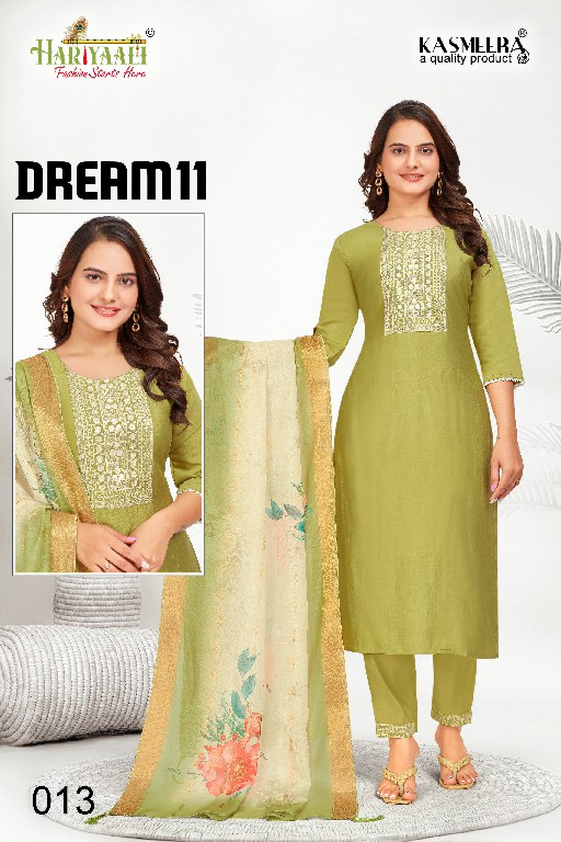 Hariyaali Dream 11 Vol-1 Wholesale Readymade Salwar Suits Combo