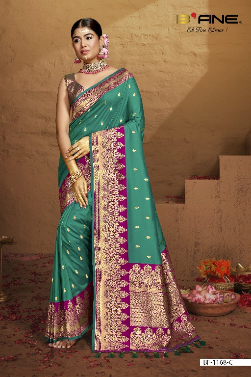 B Fine Priyal Wholesale Silk Fabrics Function Wear Sarees