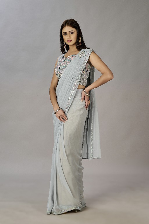 Jivora Bliss D.no 1051 To 1068 Series Wholesale Designer Stitched Sarees