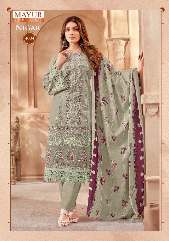 Mayur Nigar Vol-4 Wholesale Pure Cotton Printed Dress Material