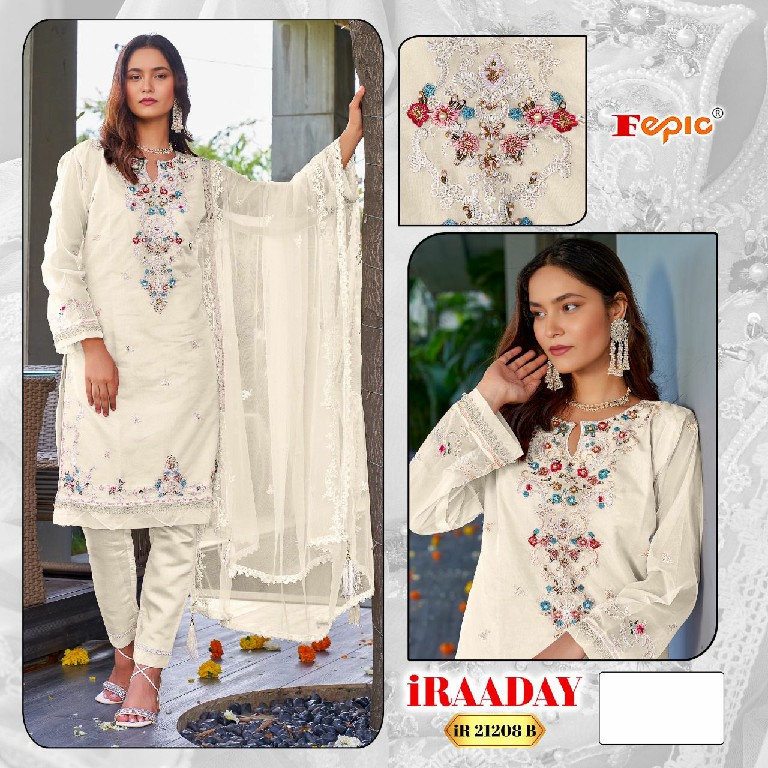 Fepic Iraaday IR-21208 Wholesale Indian Pakistani Concept Suits