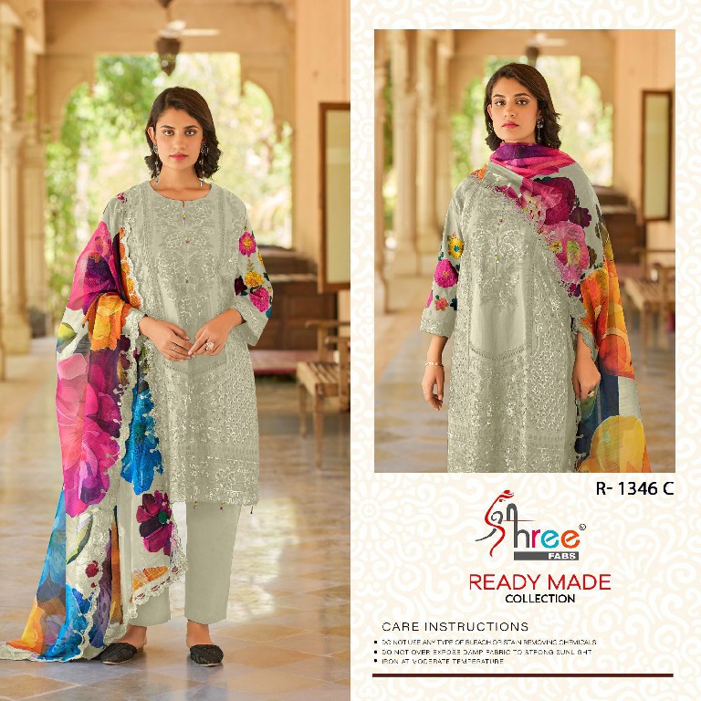 Shree Fabs R-1346 Wholesale Readymade Indian Pakistani Salwar Suits