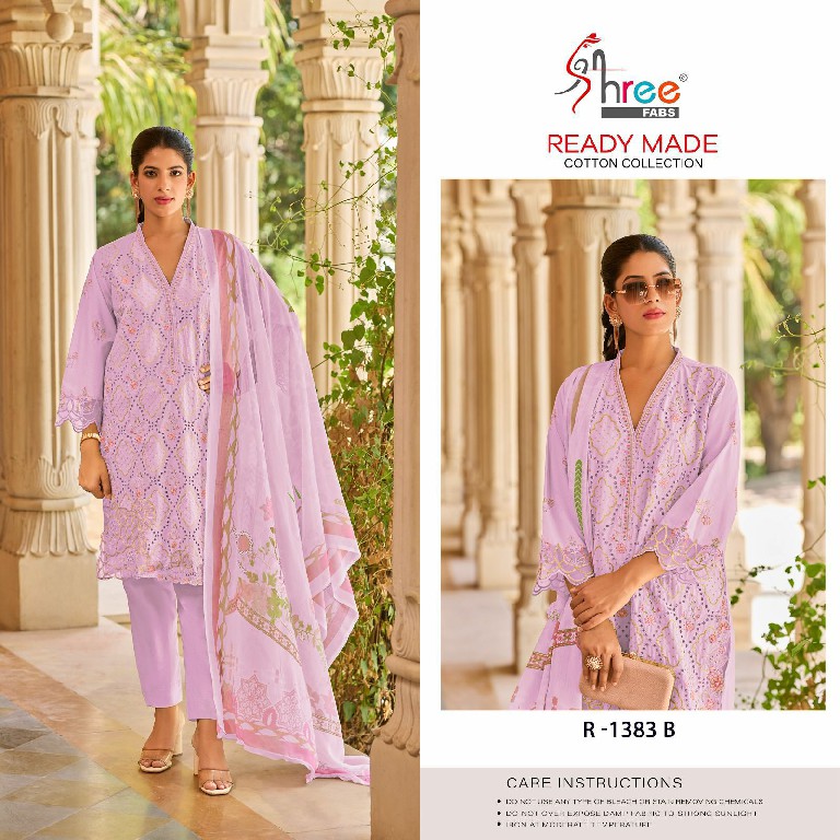 Shree Fabs R-1383 Wholesale Readymade Indian Pakistani Suits