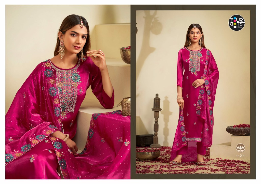 FOURDOTS PRESENTS SEERAT JIMMY CHU SURPRISING 3PCS SALWAR KAMEEZ