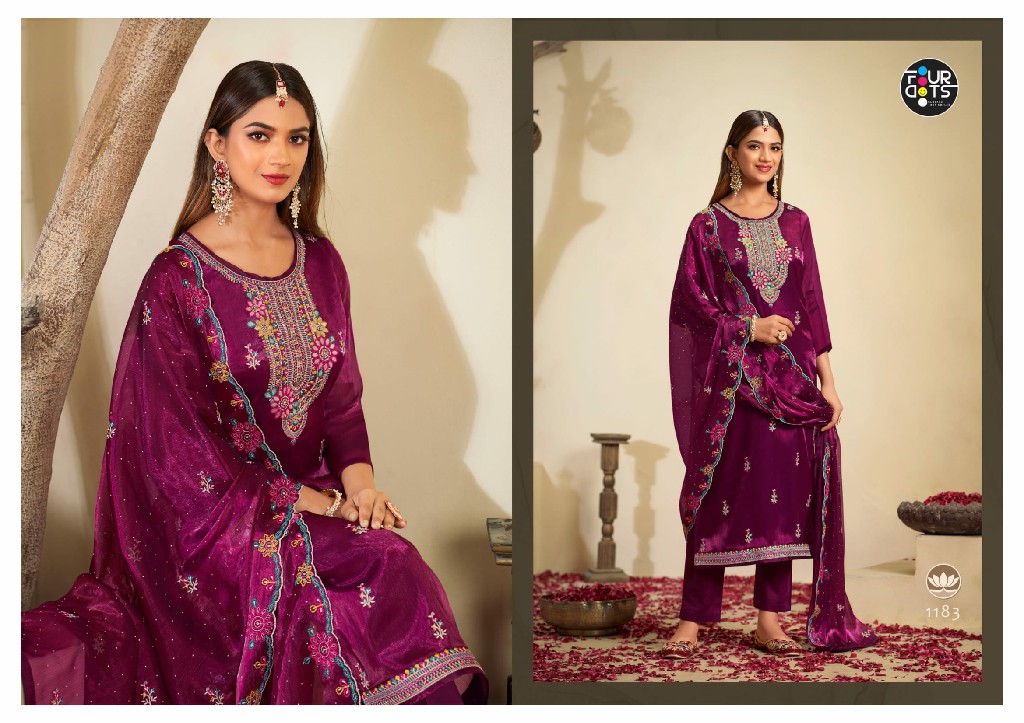 FOURDOTS PRESENTS SEERAT JIMMY CHU SURPRISING 3PCS SALWAR KAMEEZ