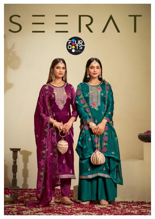 FOURDOTS PRESENTS SEERAT JIMMY CHU SURPRISING 3PCS SALWAR KAMEEZ