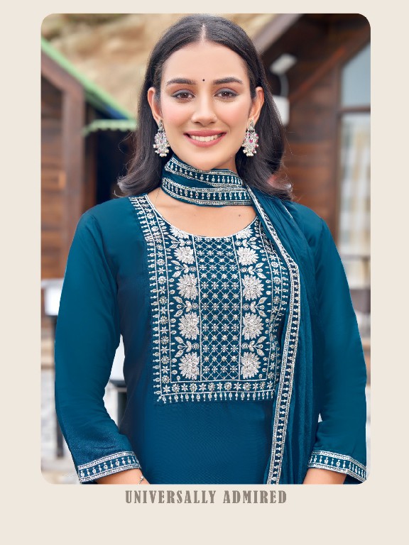 Aanchi Iscon Wholesale Rangila Silk Kurtis With Pant And Dupatta