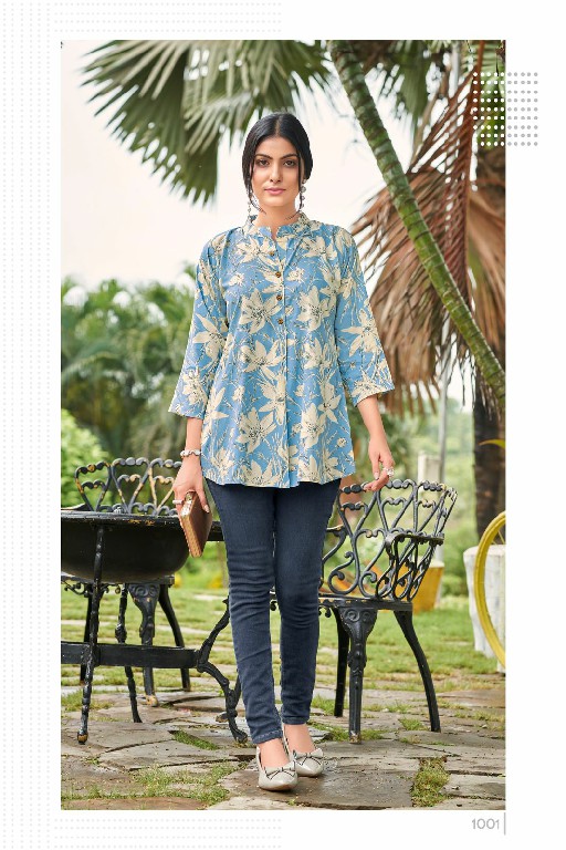 Tips And Tops Baby Vol-4 Wholesale Fancy Short Tops With Extraordinary Patterns