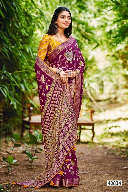 5D Designer Kanta Wholesale Soft Silk Function Wear Sarees
