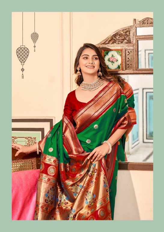 Rajpath Apoorva Paithani Vol-4 Wholesale Soft Peshwai Paithani Silk Sarees