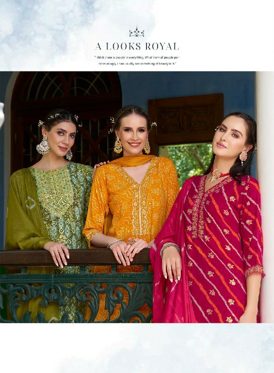 Radhika Lifestyle Rivazo Vol-1 Wholesale Top Pant With Dupatta