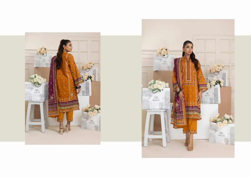 Regalia Salina Digital Printed Lawn Vol-19 2024 Collection Pakistani Suits