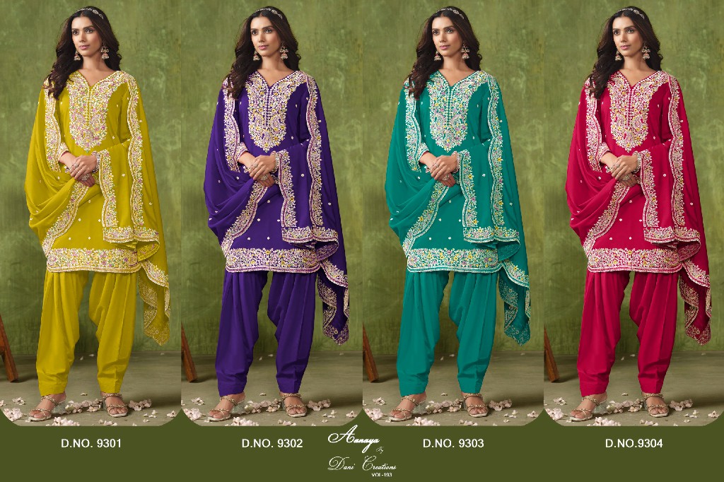 Twisha Aanaya Vol-193 Wholesale Designer Function Wear Salwar Kameez