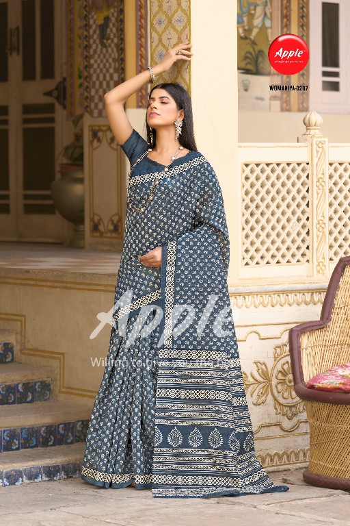 Apple Womaniya Vol-32 Wholesale Bhagalpuri Fabrics Sarees