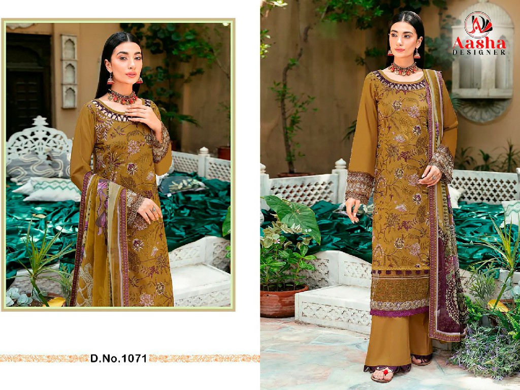 Aasha Chevron Premium Collection Vol-1 Wholesale Indian Pakistani Salwar Suits