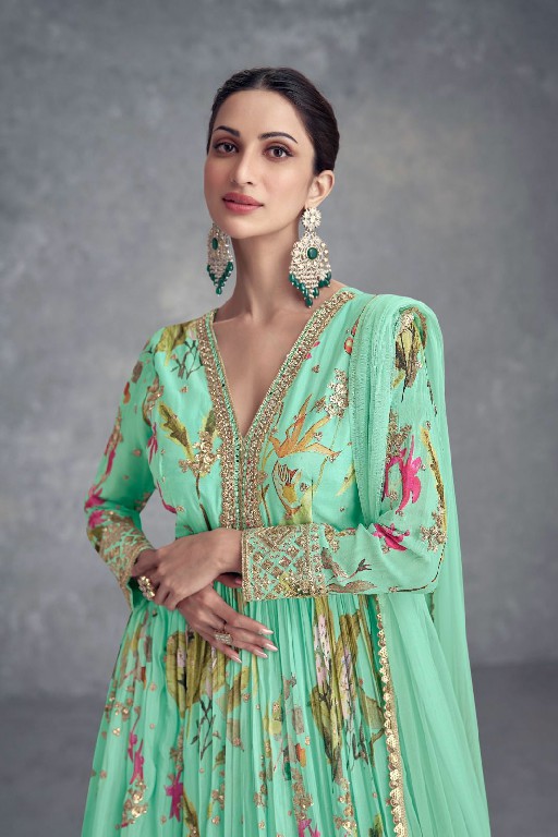 Gulkayra Anayah Wholesale Mirror Work And Hand Work Free Size Stitched Gowns