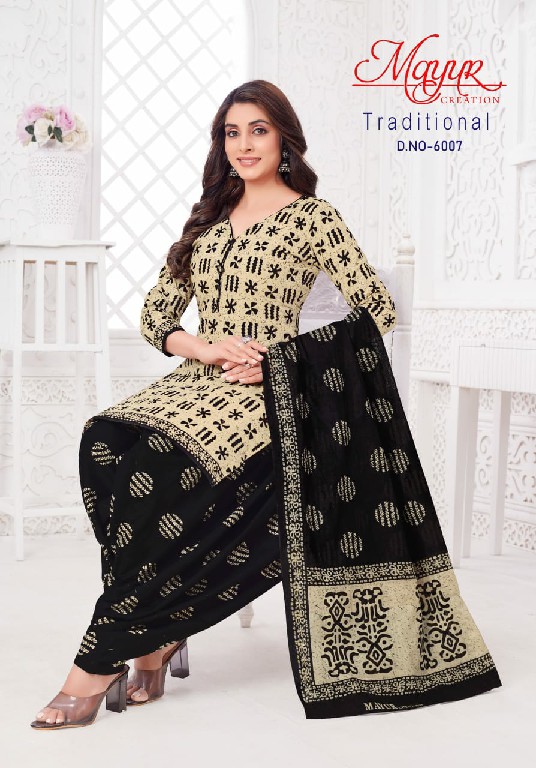 Mayur Traditional Vol-6 Wholesale Pure Cotton Printed Dress Material