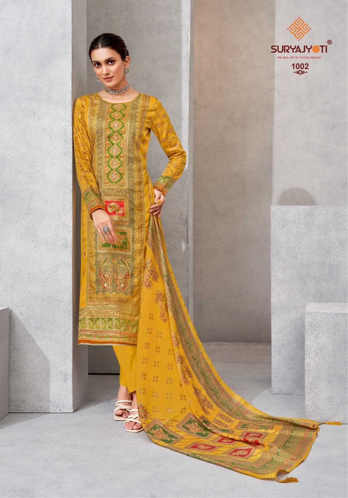 SURYAJYOTI KAMAKSHI VOL 1 EXCLUSIVE DESIGN SIMPLE PAKISTANI 3PCS SALWAR SUIT