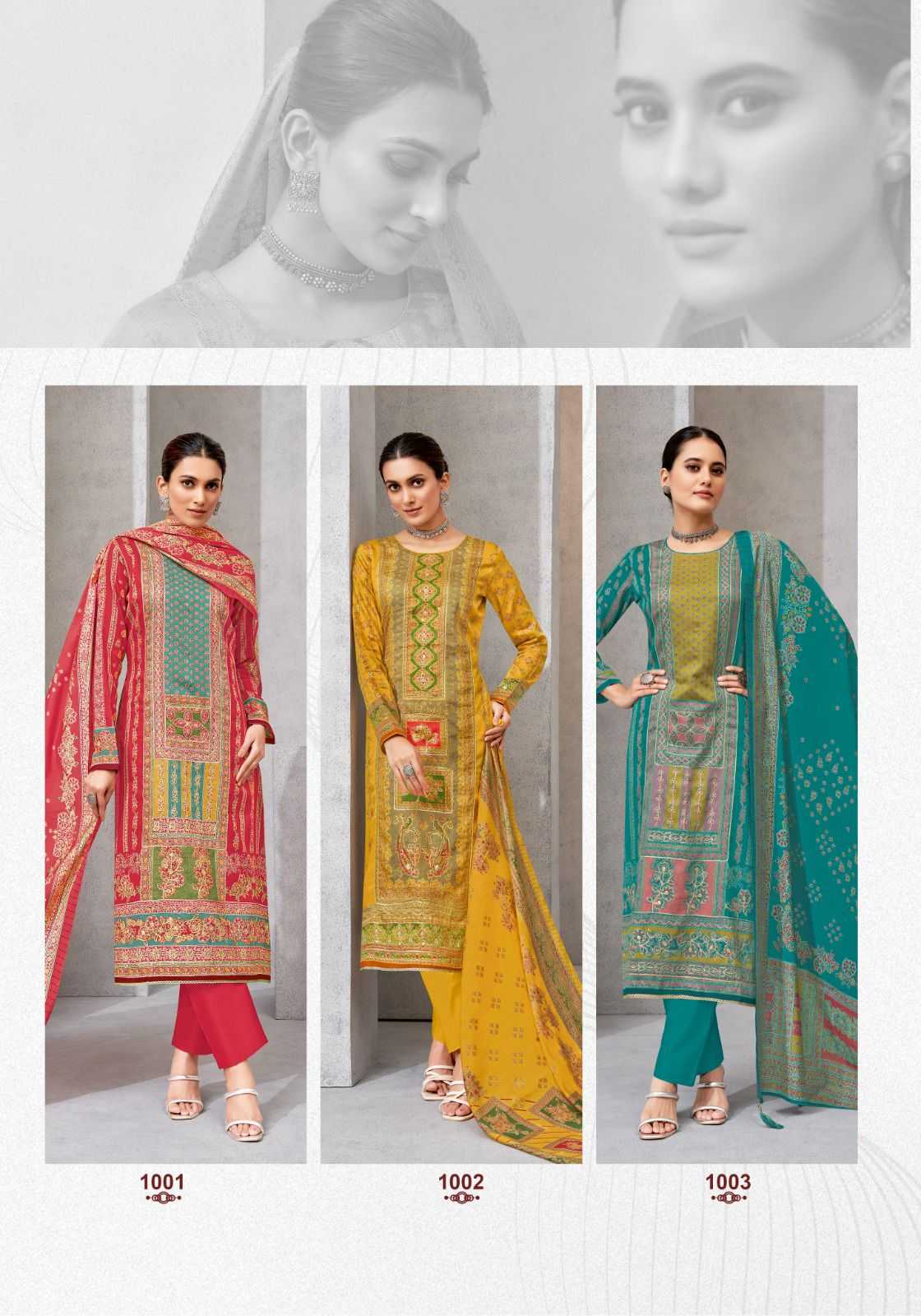 SURYAJYOTI KAMAKSHI VOL 1 EXCLUSIVE DESIGN SIMPLE PAKISTANI 3PCS SALWAR SUIT