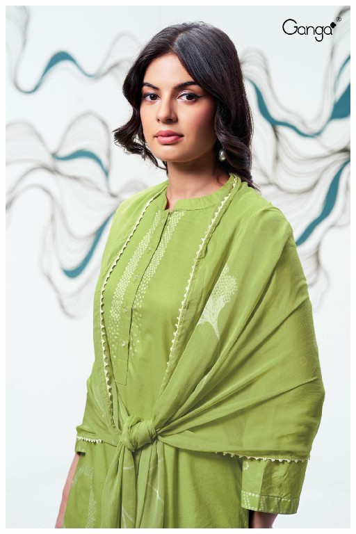 Ganga Emmeline S2560 Wholesale Premium Cotton With Hand Work Salwar Suits