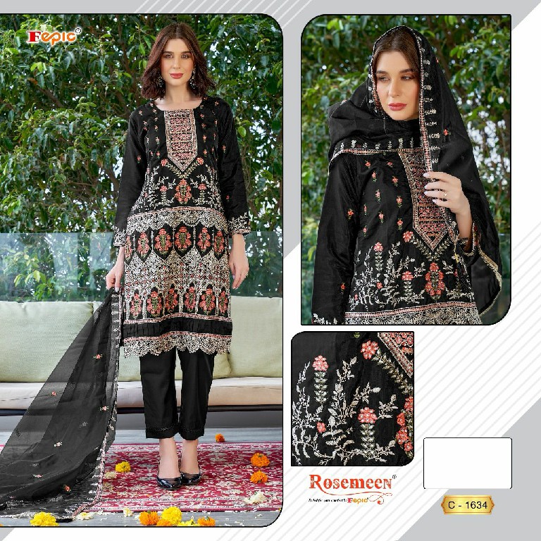 Fepic Rosemeen C-1634 Wholesale Indian Pakistani Salwar Suits