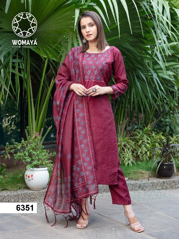 Womaya Rivaaz Ajrakh Story -03 Wholesale Readymade Salwar Suits Combo