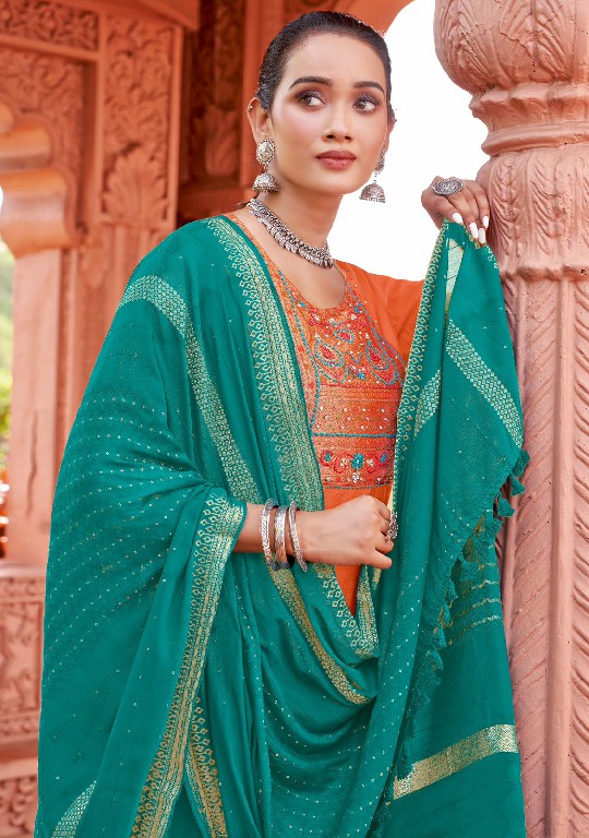 SIMAYAA VOL 2 BY MITTOO READYMADE VISCOSE WEAVING PATTERN UNIQUE COLOURS SALWAR SUIT