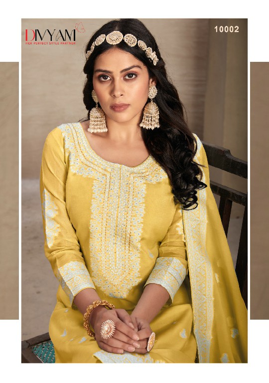 Divyam Moksha Wholesale Pure Organic With Handwork Straight Suits