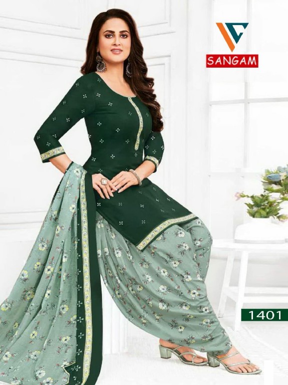 Vandana Sangam Vol-14 Wholesale Soft Cotton Dress Material