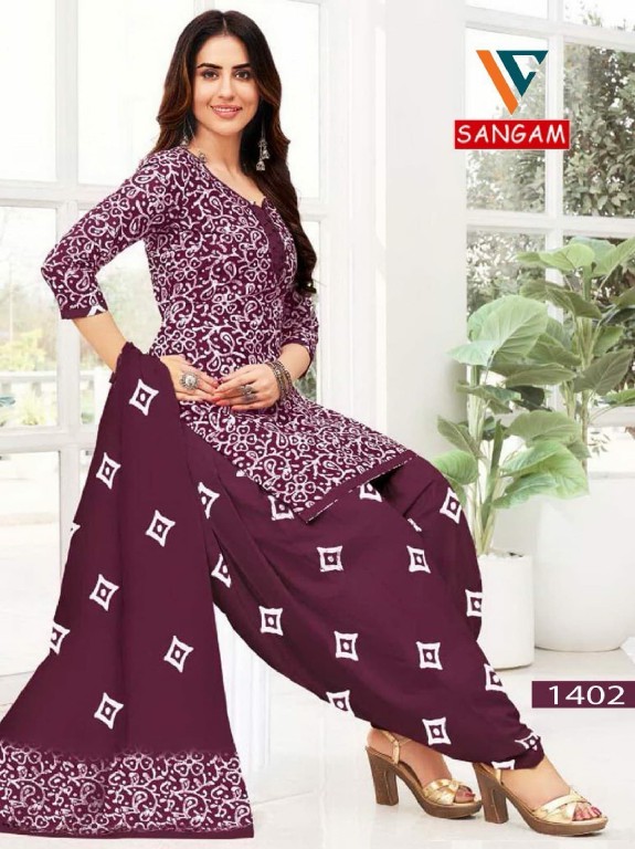 Vandana Sangam Vol-14 Wholesale Soft Cotton Dress Material