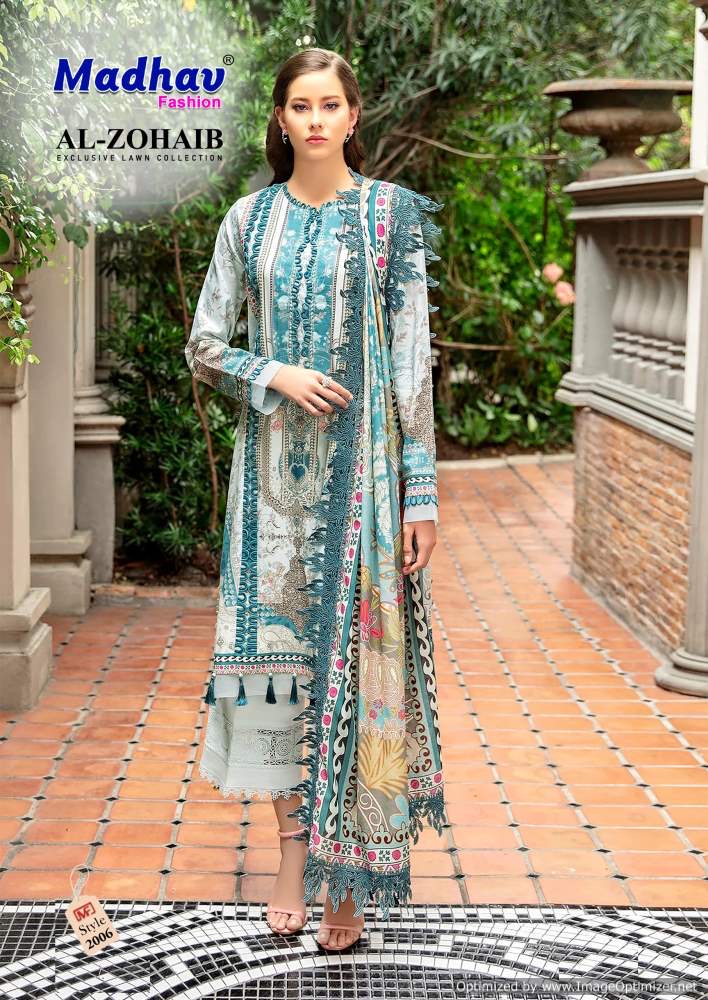 Madhav Al Zohaib Vol-2 Wholesale Readymade Lawn Dress