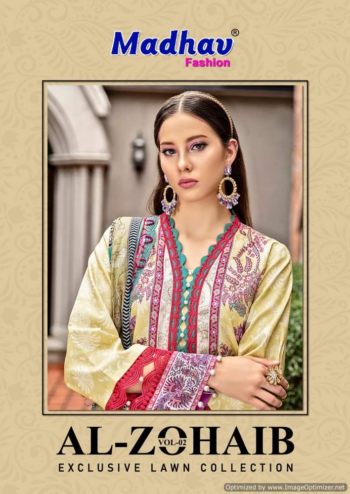 Madhav Al Zohaib Vol-2 Wholesale Readymade Lawn Dress