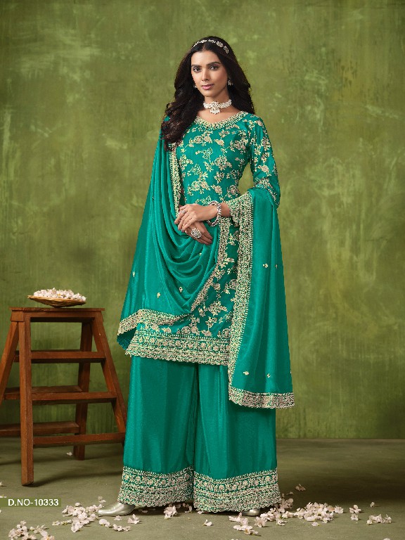 TWISHA ANJUBAA VOL 33 DESIGNER OCCASION WEAR LONG UNSTITCH SALWAR KAMEEZ