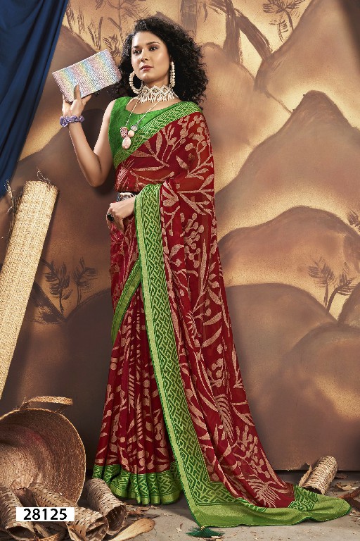 Vallabhi Oviya Wholesale Brasso Fabrics Indian Sarees