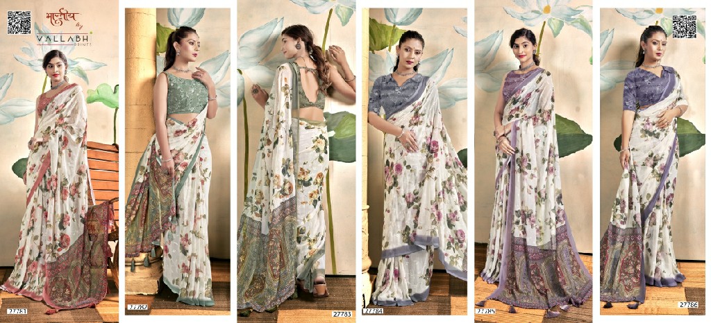 Vallabhi Neetu Vol-2 Wholesale Georgette With Digital Print Sarees