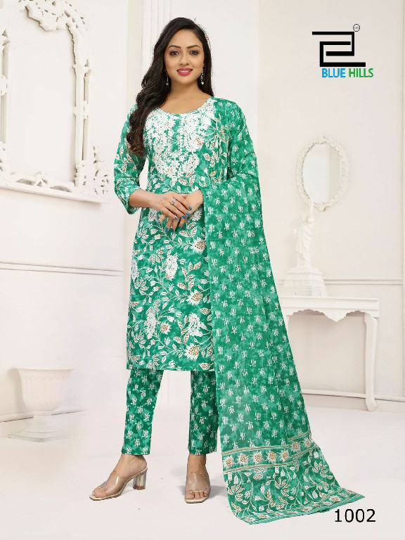 Blue Hills Kanika Vol-3 Wholesale Cotton Readymade 3 Piece Suits