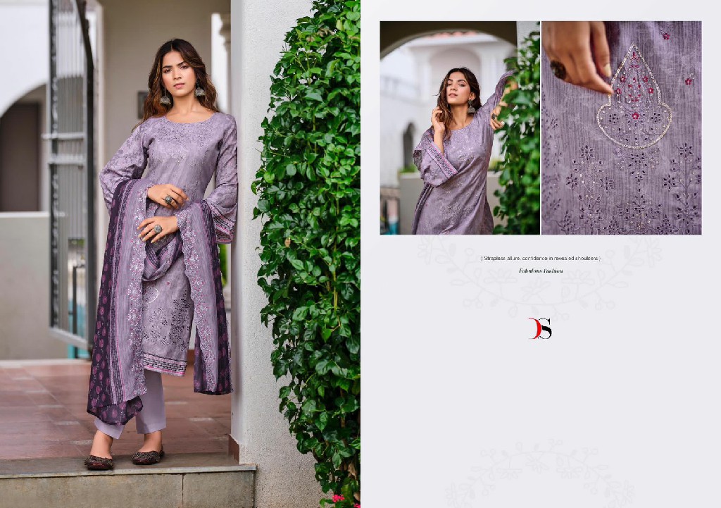 Deepsy Bin Saeed Vol-11 Wholesale Pure Cotton With Self Embroidery Suits